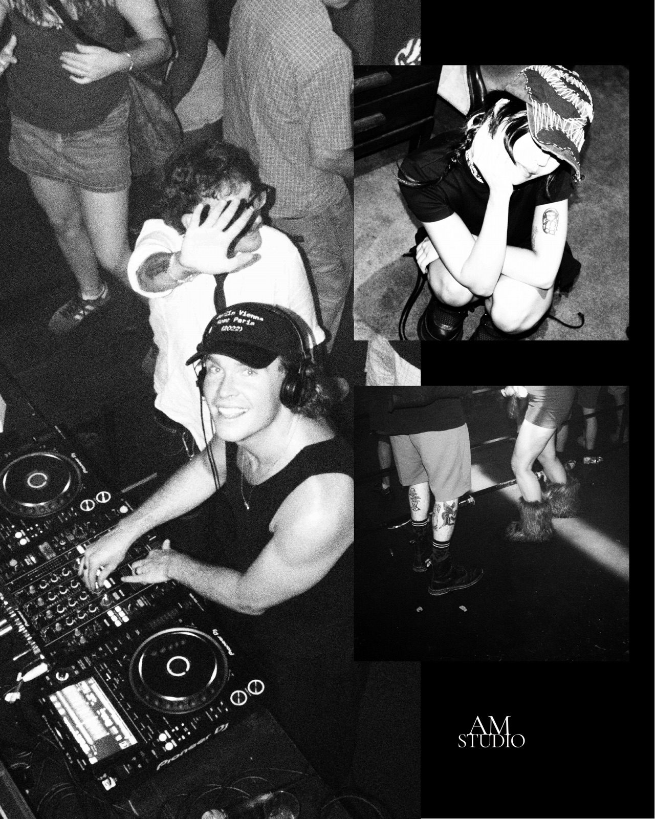 AM Studio, DJ at the decks